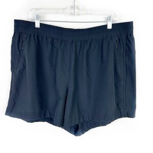 J. Jill Fit Active pull-on shorts (altered) black size: 2X